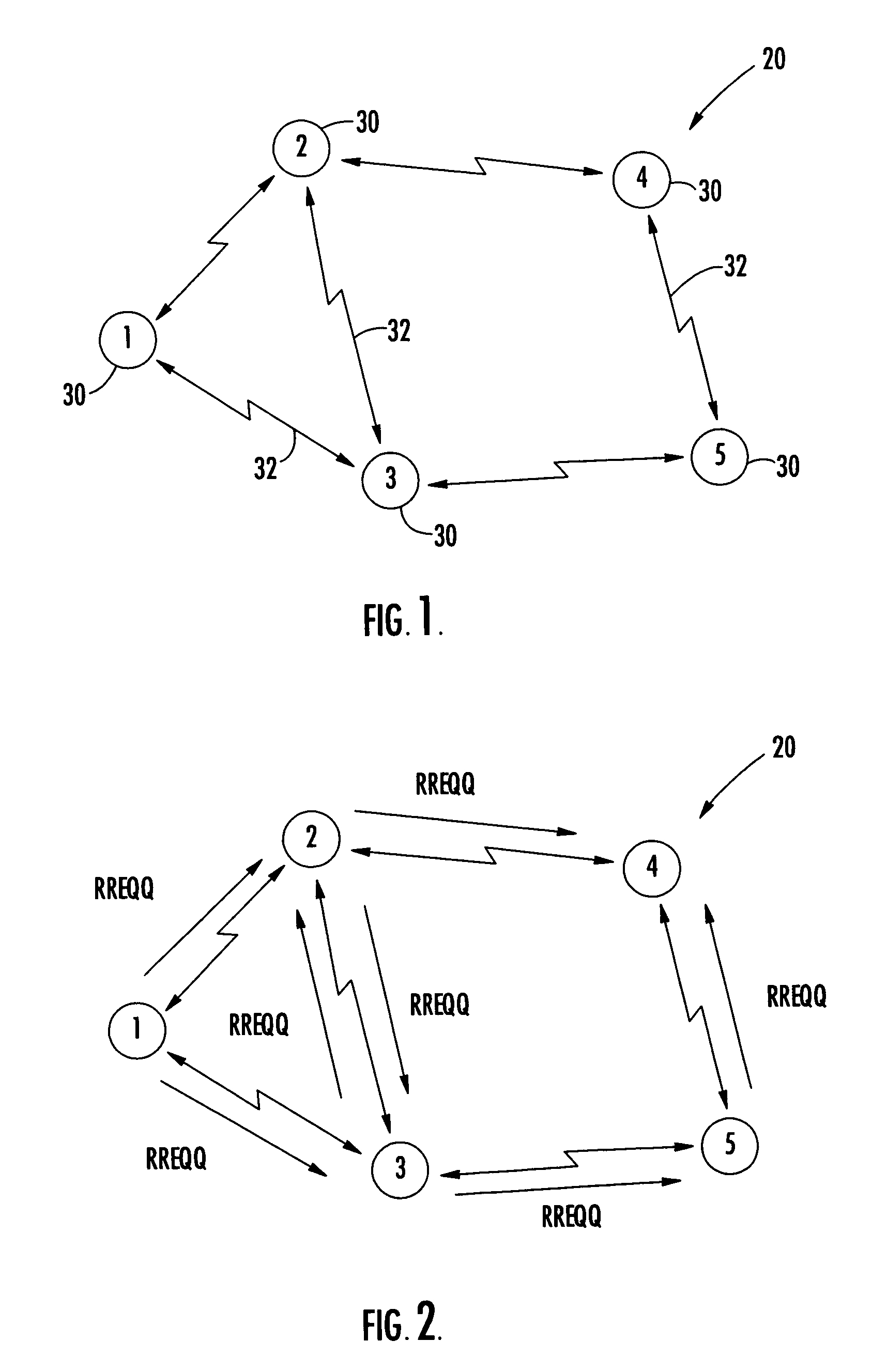 Traffic policing in a mobile ad hoc network