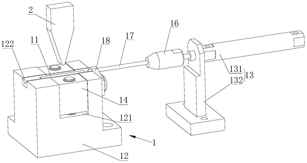 Mechanism for detecting breaking strength of bar