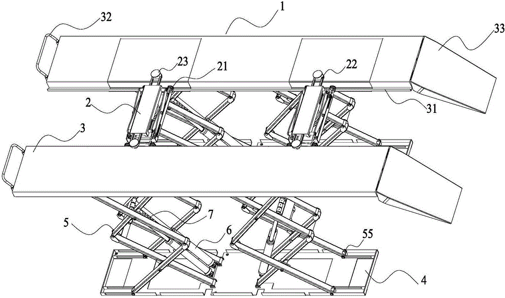 Ultra-thin shear lifter