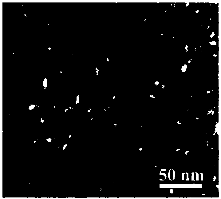 High-saturation-magnetic ultra-fine grain nano two-phase permanent magnet material and preparation method thereof