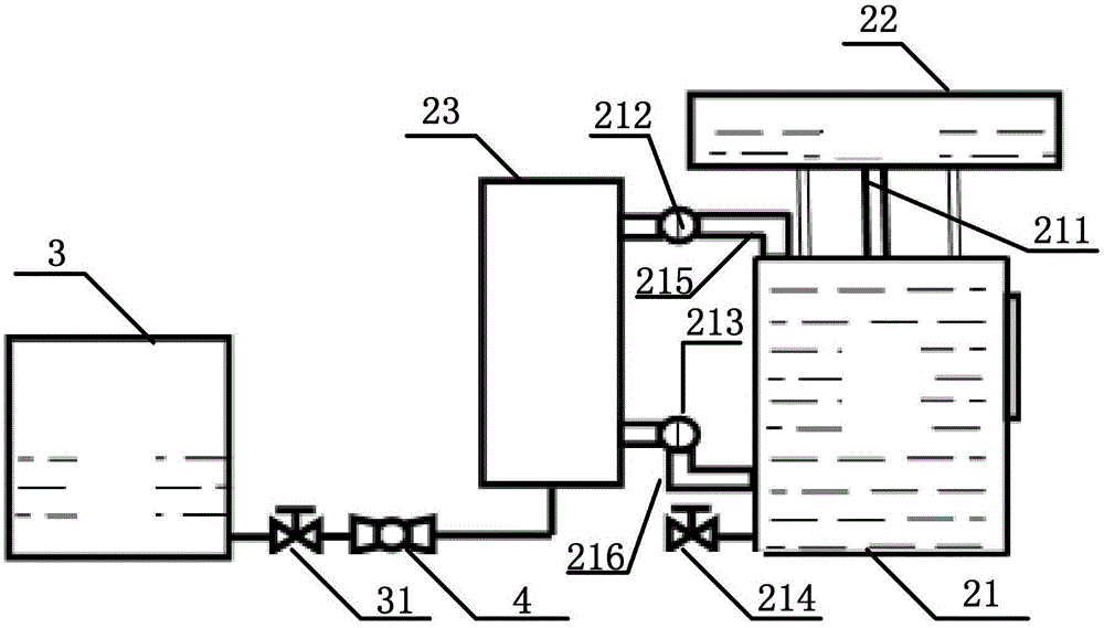 Discrete vacuum-pumping transformer oil transfer system