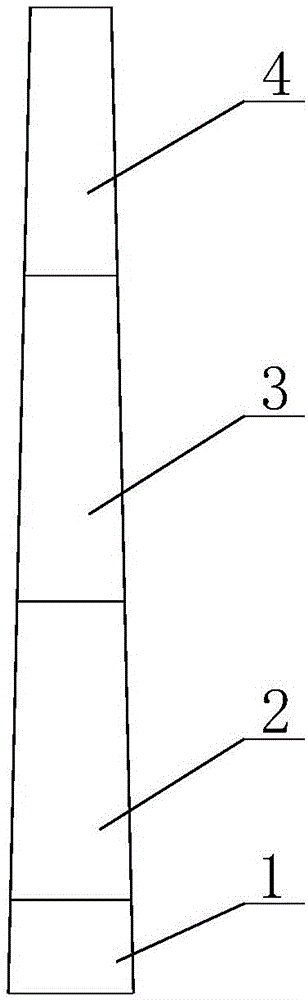 Method for manufacturing main body structure of wind turbine tower