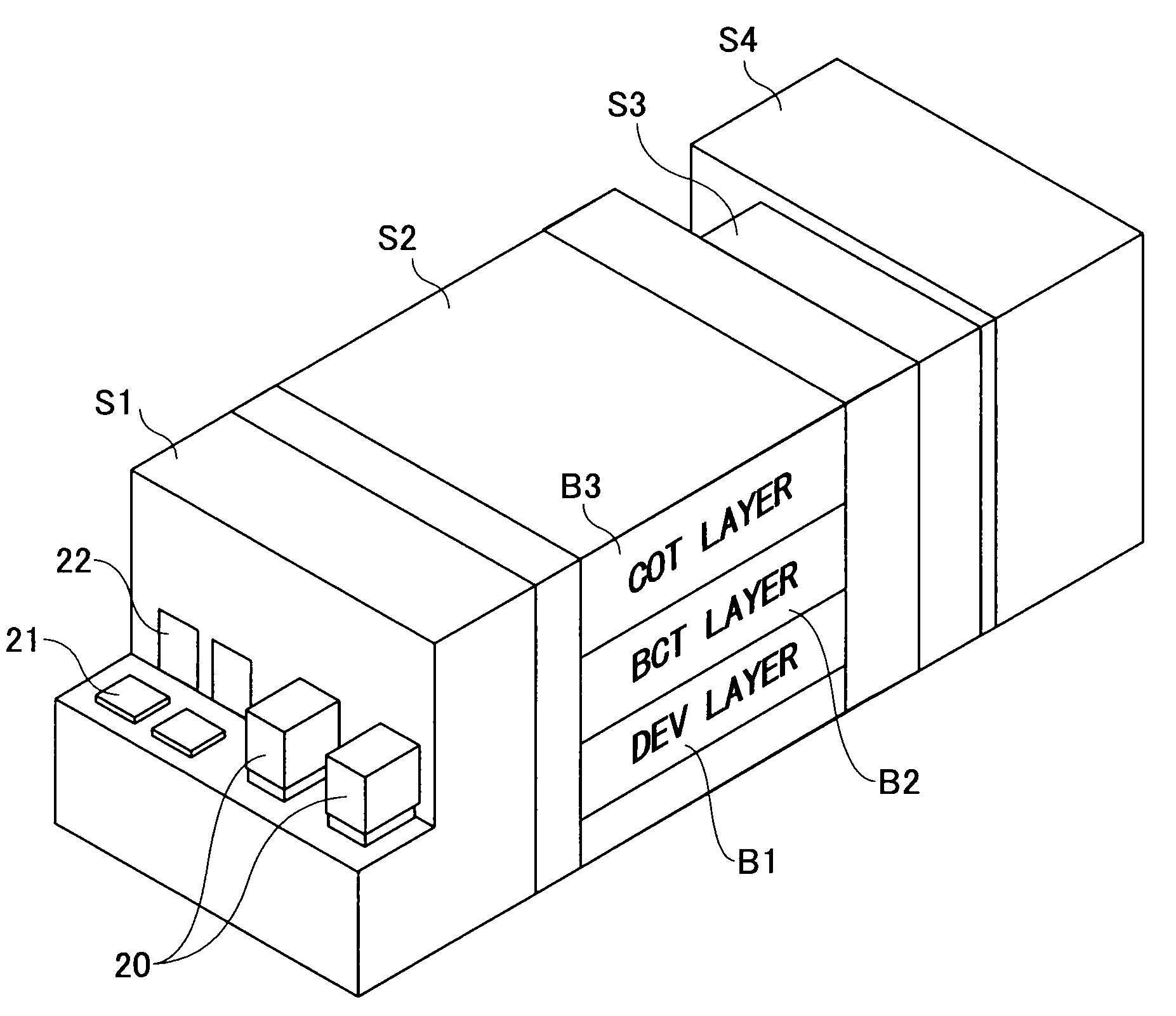 Coater/developer, method of coating and developing resist film, and computer readable storing medium