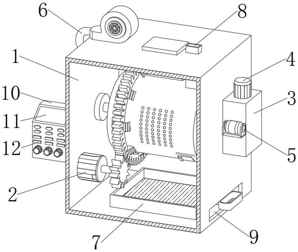 Efficient coating machine for tablet processing