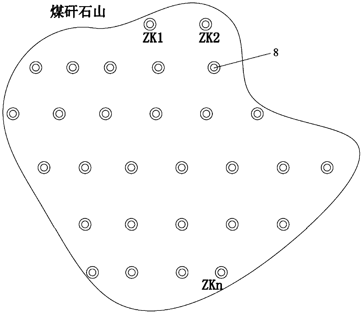 All-round distributed monitoring system and method for preventing coal gangue from spontaneous combustion