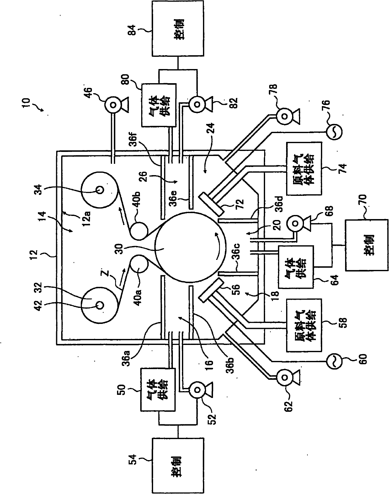 Film deposition device