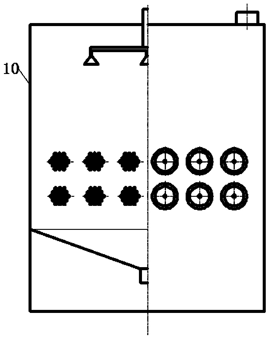 Organic waste liquid pulse combustion pyrolysis device and method