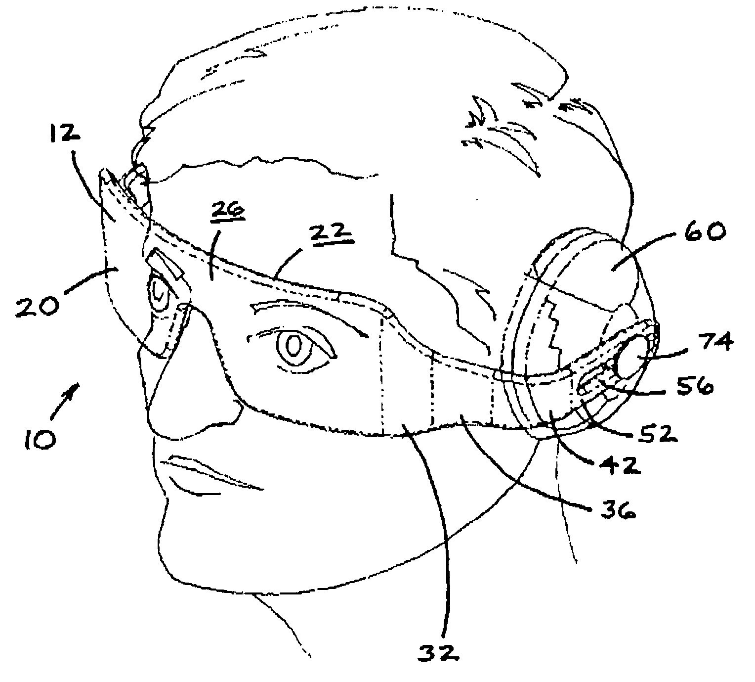 Eye and ear protection apparatus