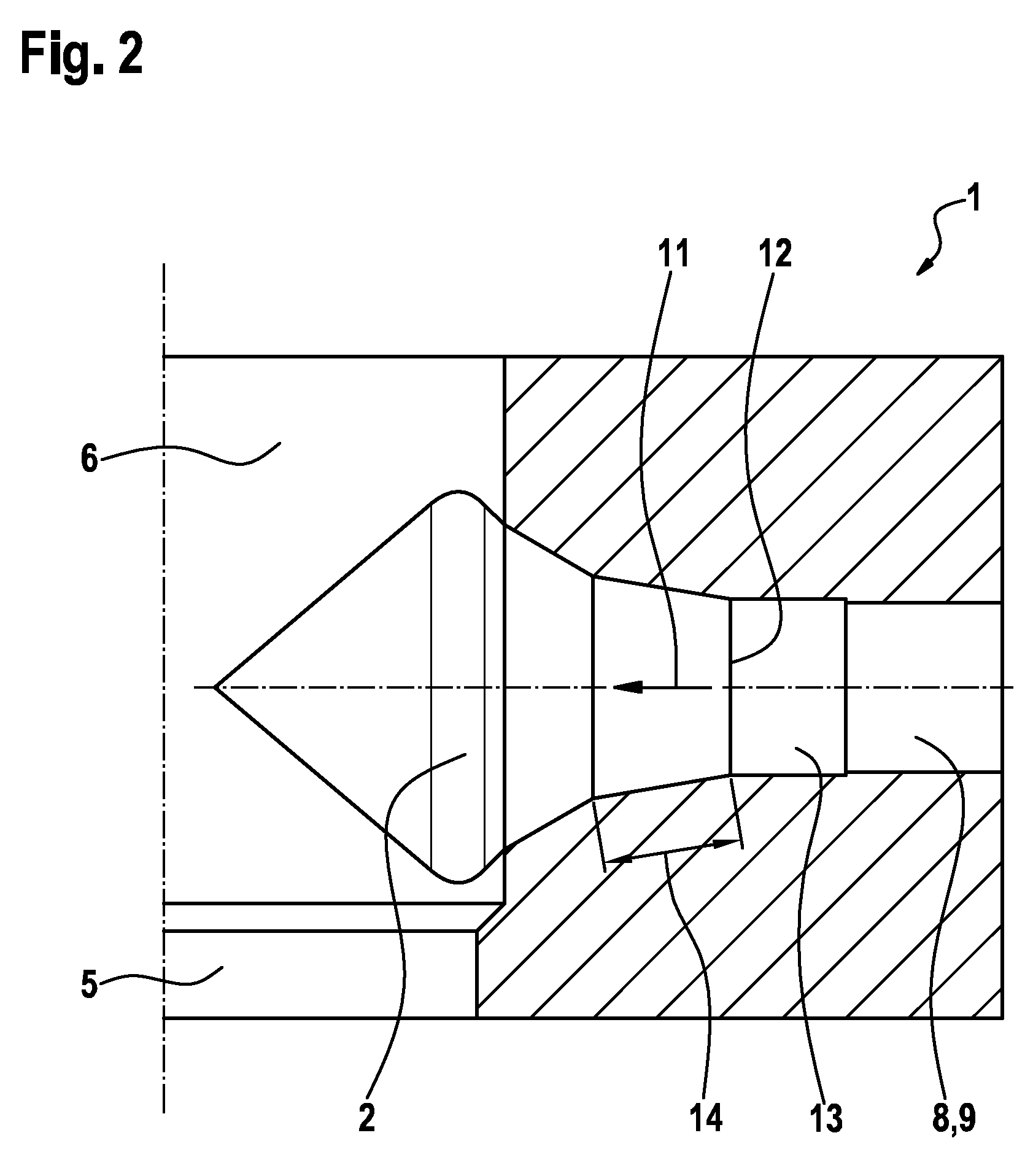 Metallic component for high-pressure applications