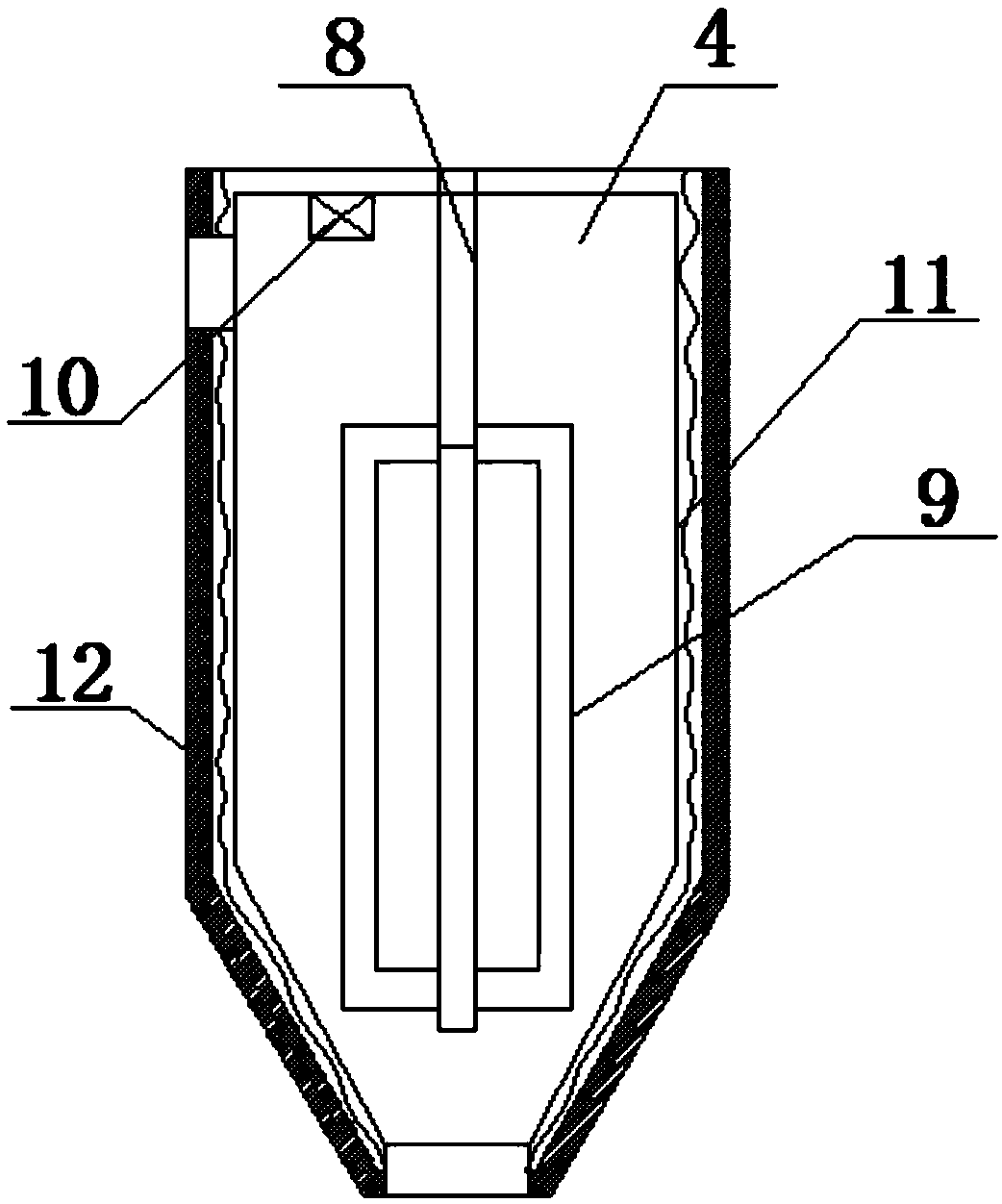 Industrial raw material dehumidification drying device