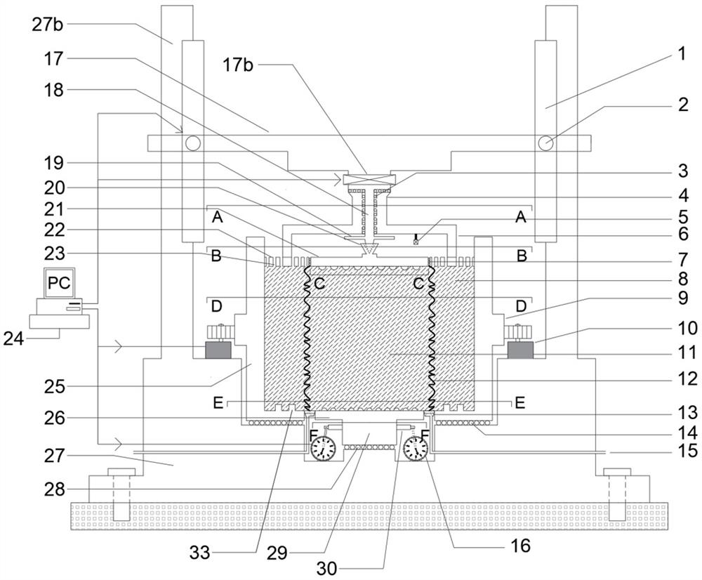 Manufacturing method of barrel-shaped structural surface sample and externally tangent internal resistance type barrel-shaped shear apparatus