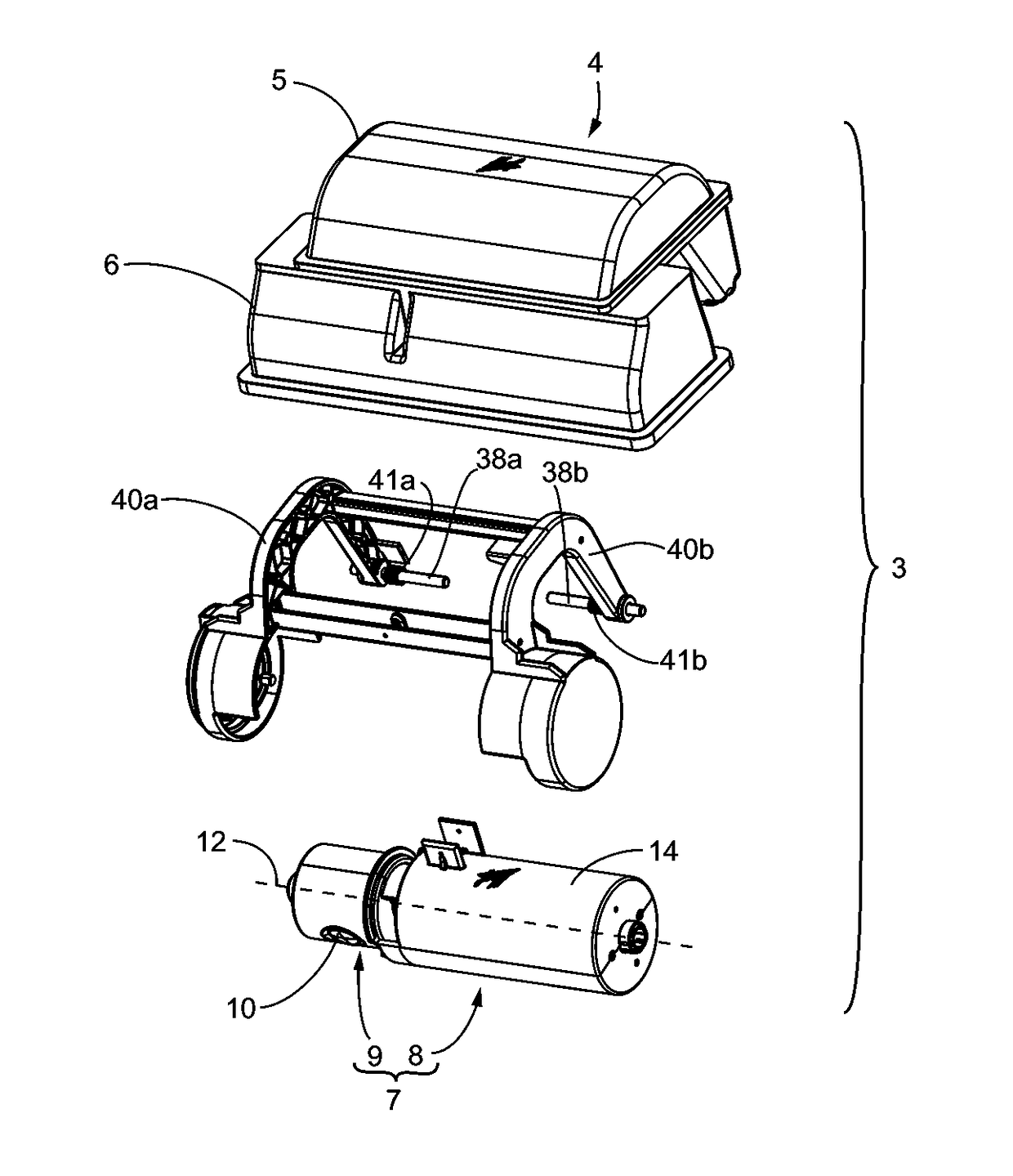 Camera apparatus for a motor vehicle