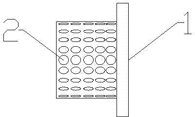 Biomass particle mold