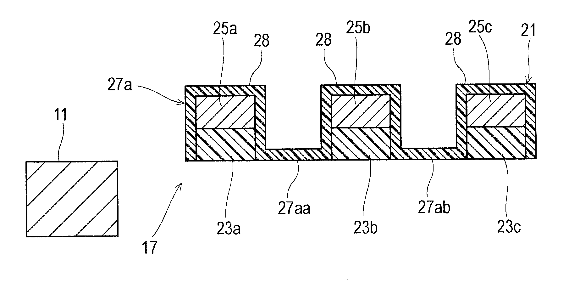 Wiring thin plate having aerial wiring portion and method of manufacturing the same