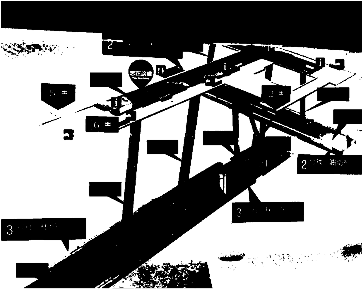 Method for evaluating efficiency of subway transfer station facilities