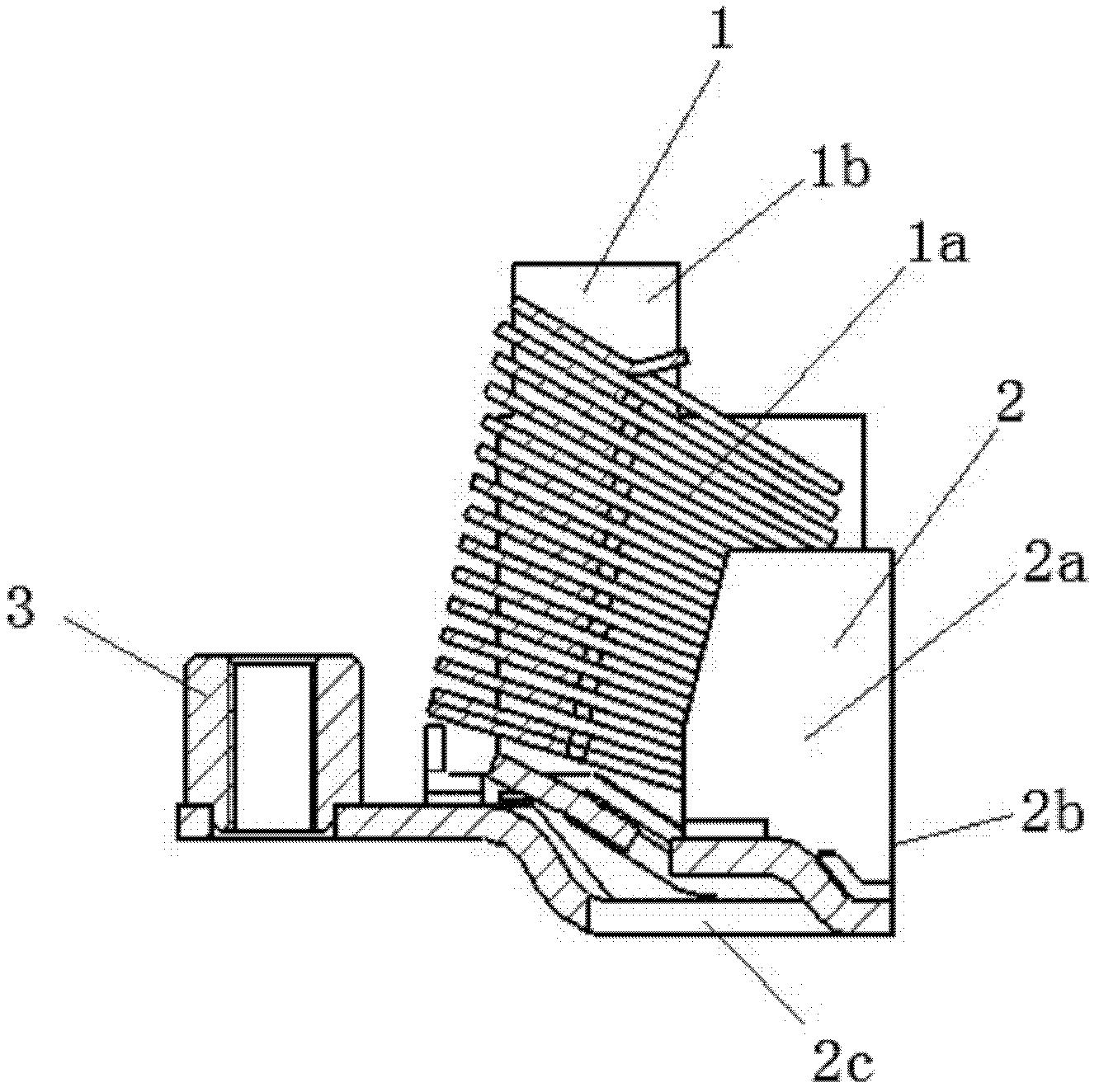 Arc-extinguishing device of breaker