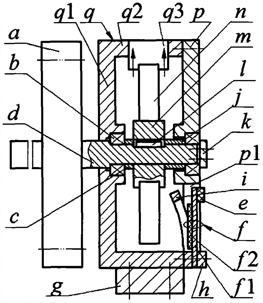 A swirl excitation generator used for power supply of wind power gearbox monitoring system