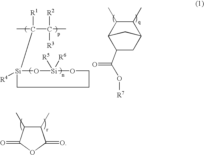 Silicon-containing polymer, resist composition and patterning process