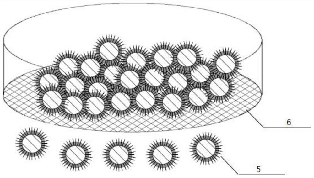 Fiber-wrapped lightweight aggregateand method for inhibiting floating of lightweight aggregate