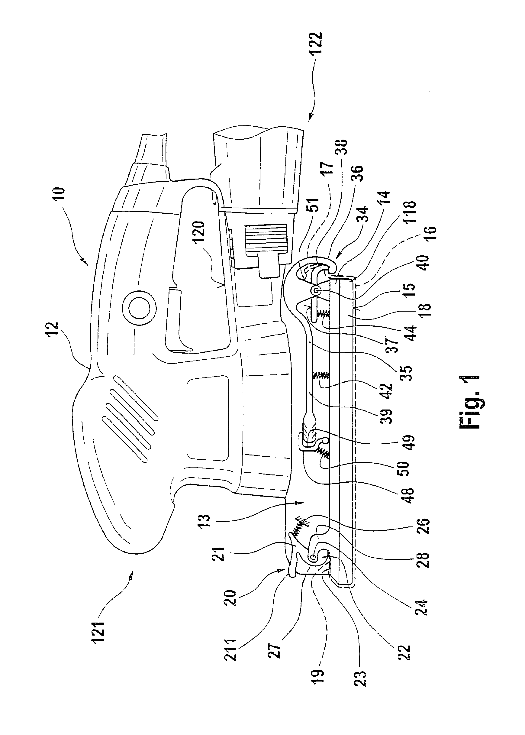 Sanding machine tool