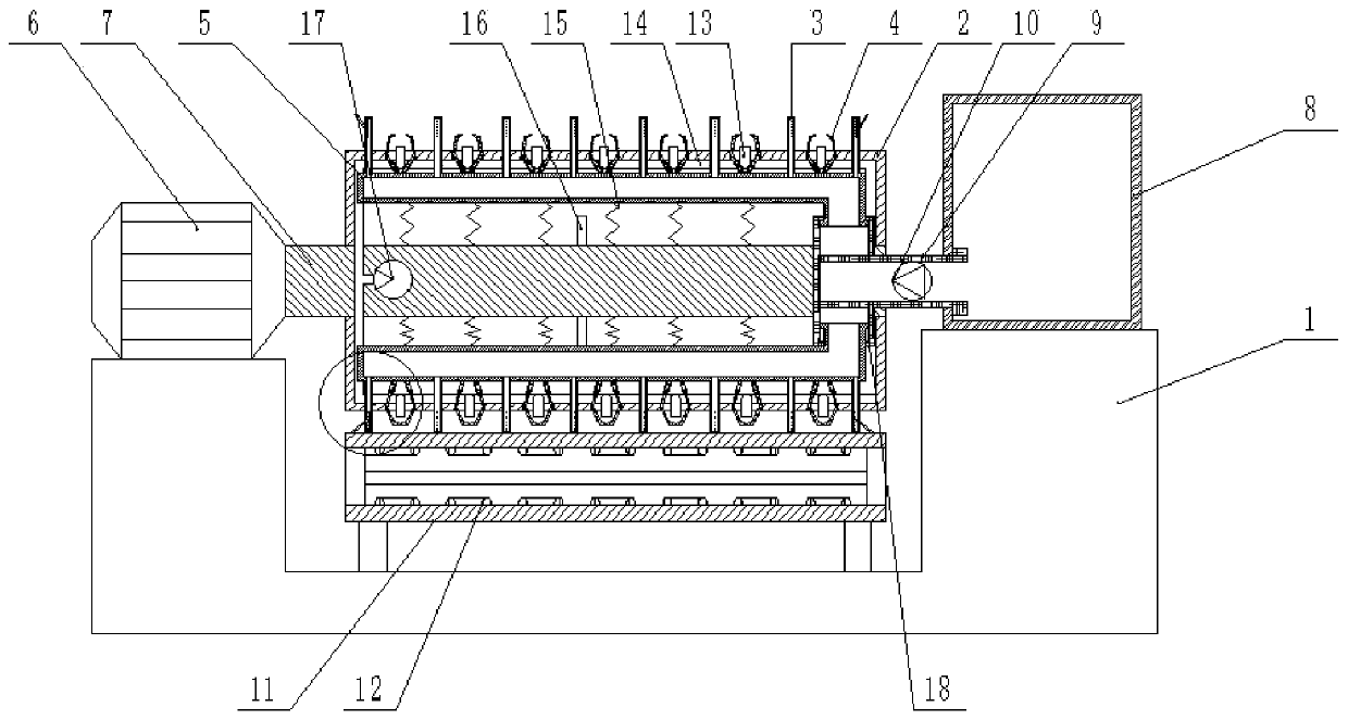 A fabric cleaning device