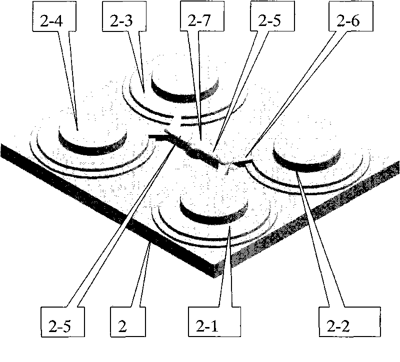 One-box four-type casting process of brake disk