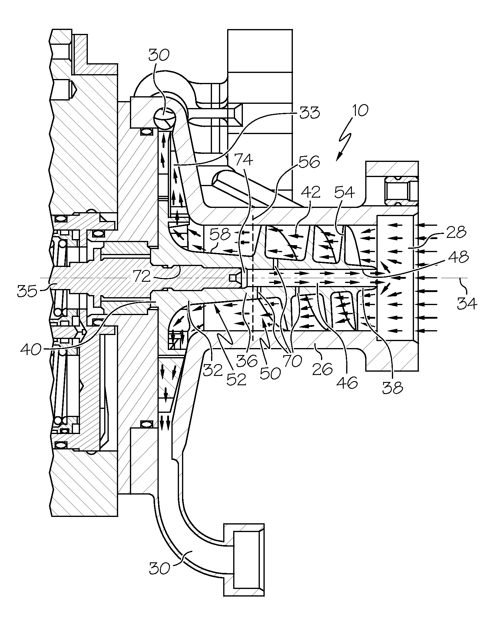 Impeller, centrifugal pump including the same, and aircraft fuel system including the centrifugal pump