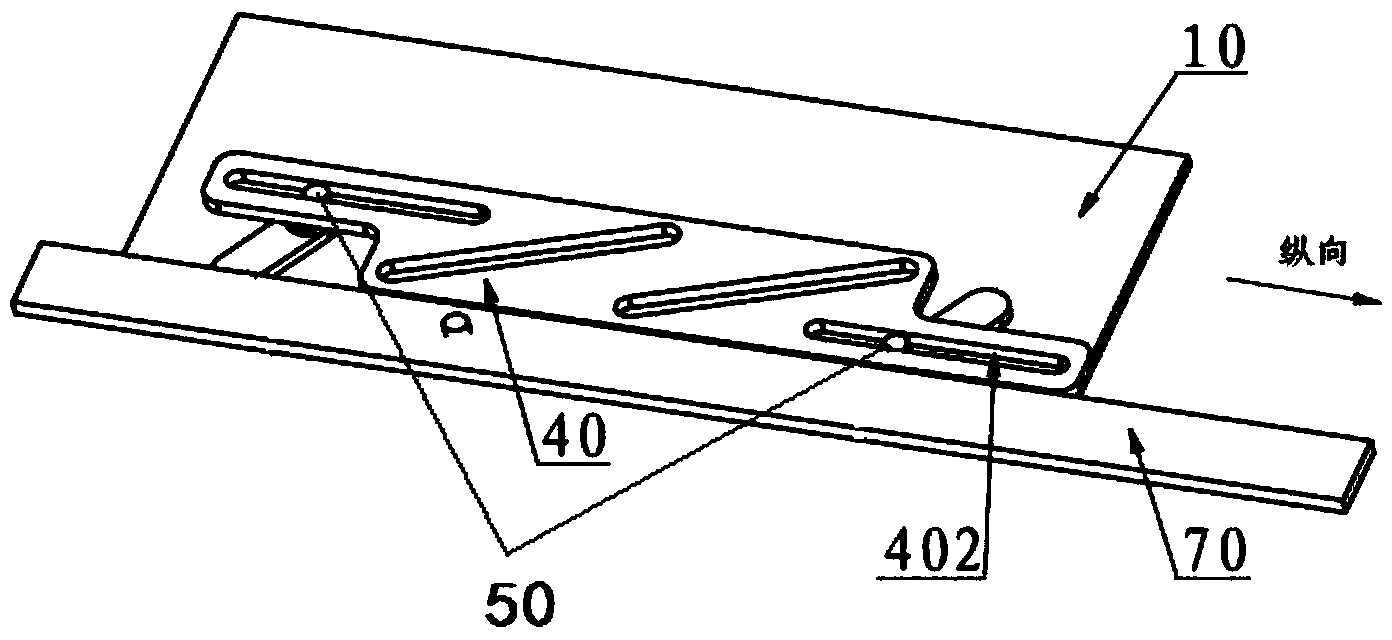 Ultra-wide-band miniaturized phase shifter unit and linkage mechanism thereof