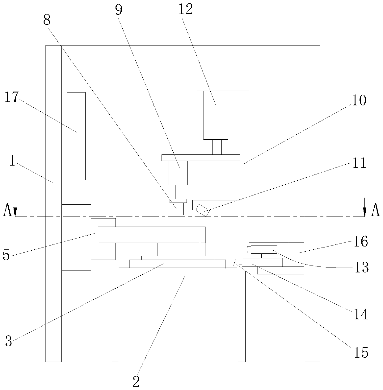 Test bench for runout detection of electronic water pump