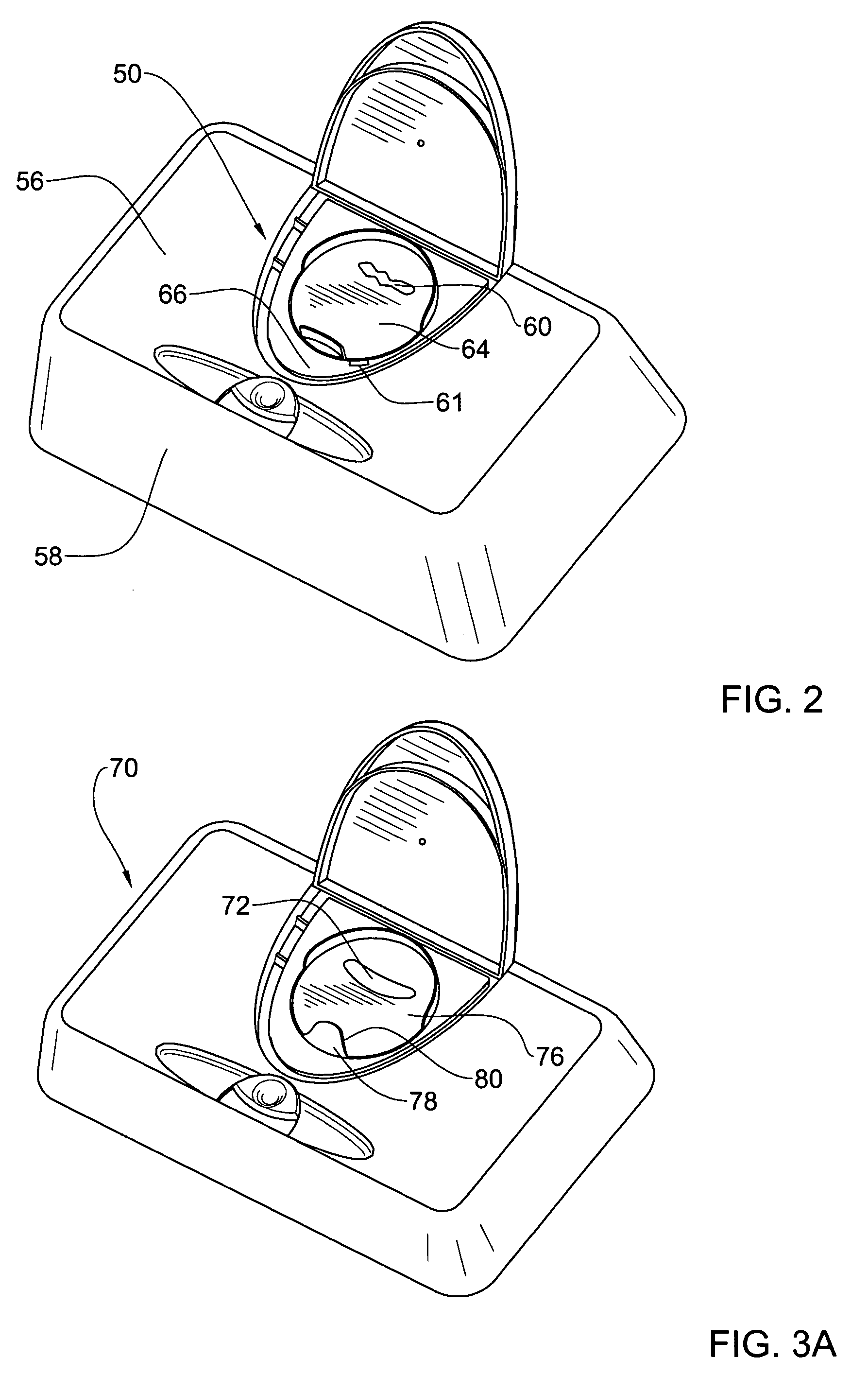 Tissue dispensing cover