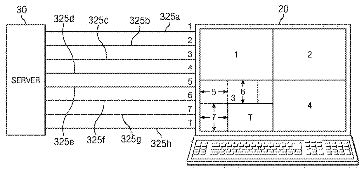 Composite video streaming using stateless compression