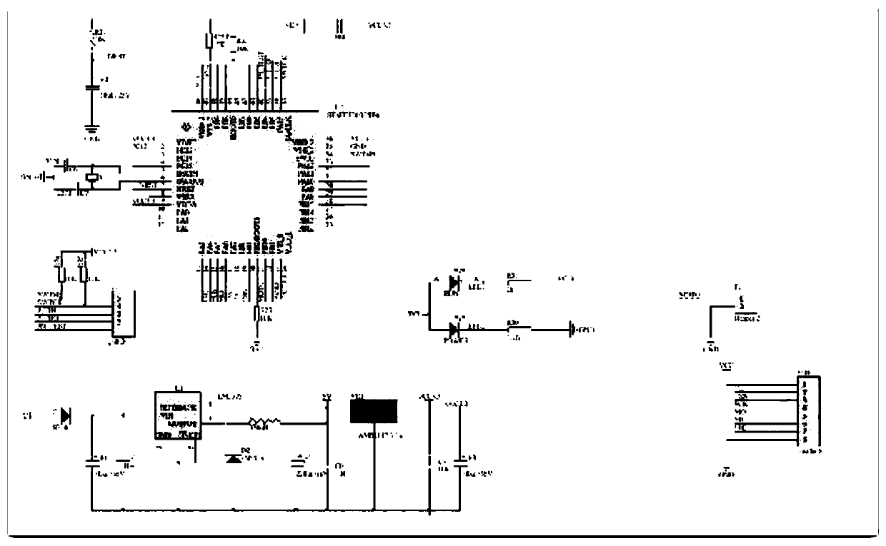 Start-stop device and method of induction type AUV system