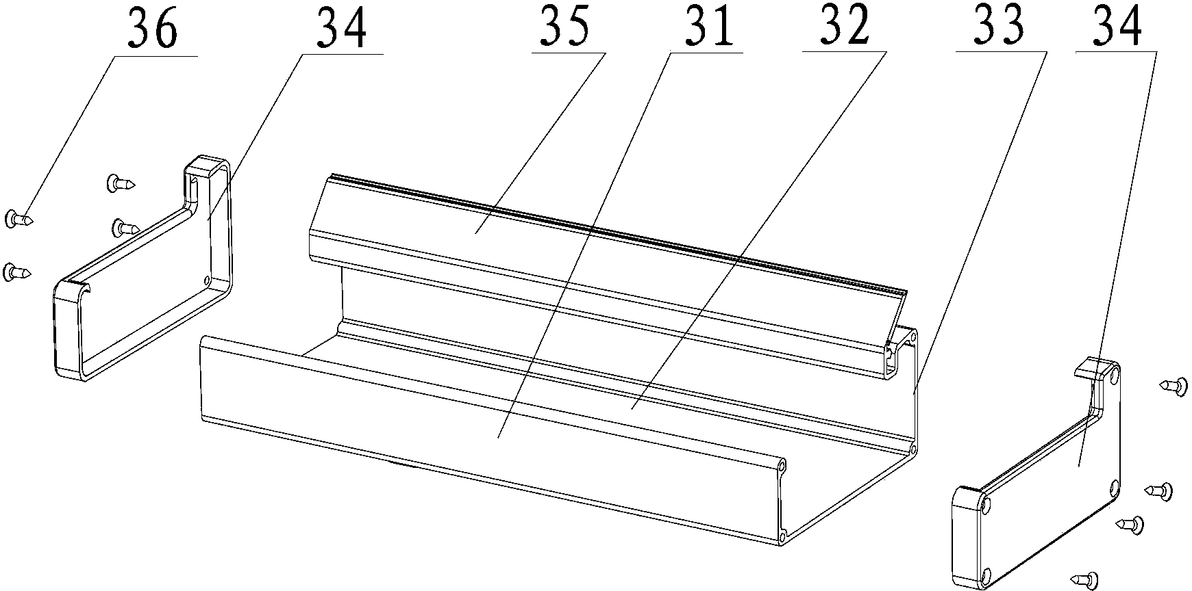 Storage pocket on tool case