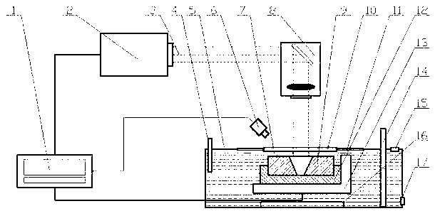 Method for strengthening welding line by laser temperature shock free of absorption layer