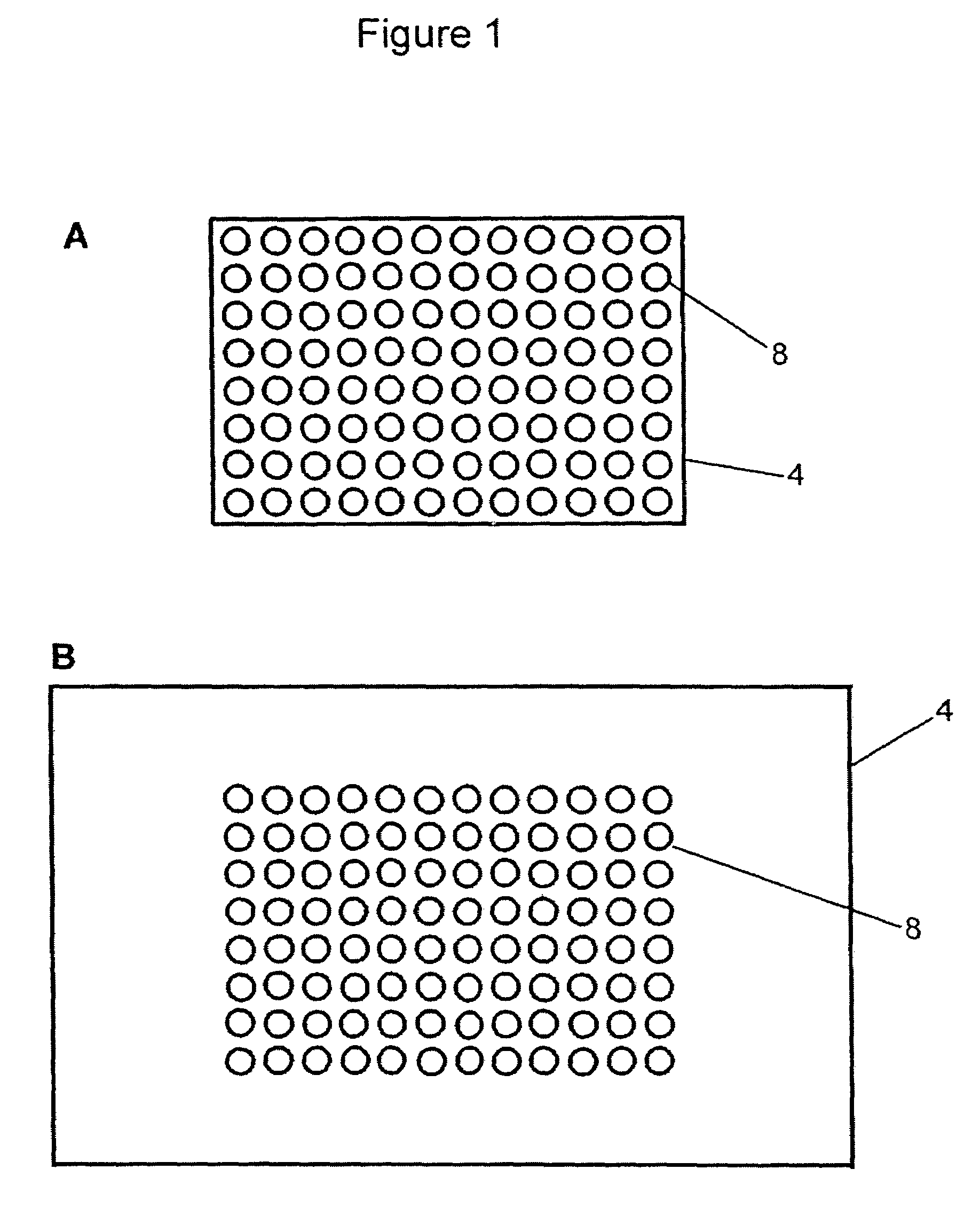 Miniaturized cell array methods and apparatus for cell-based screening