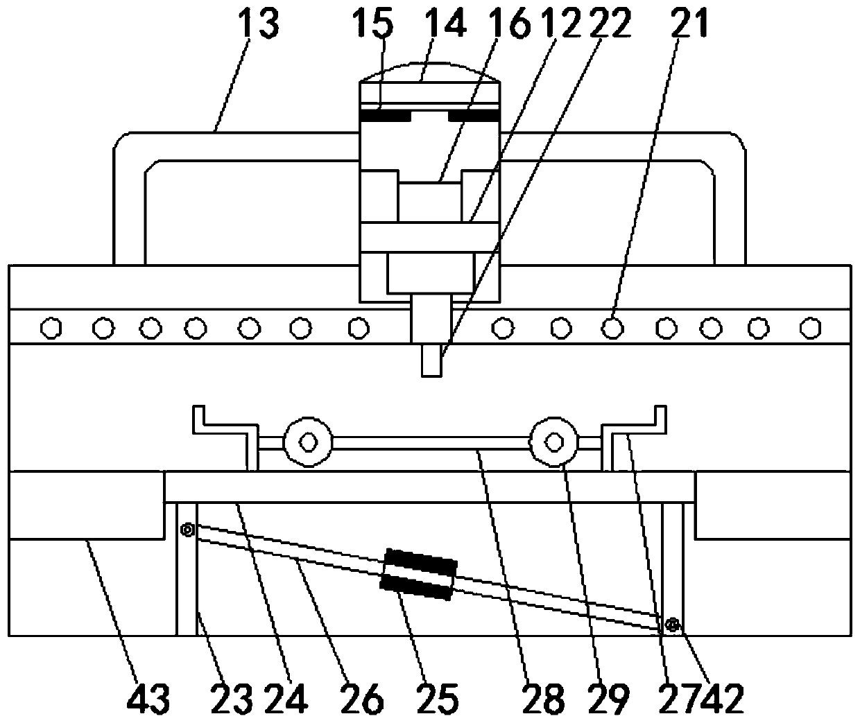 Integrated curtain wall processing equipment