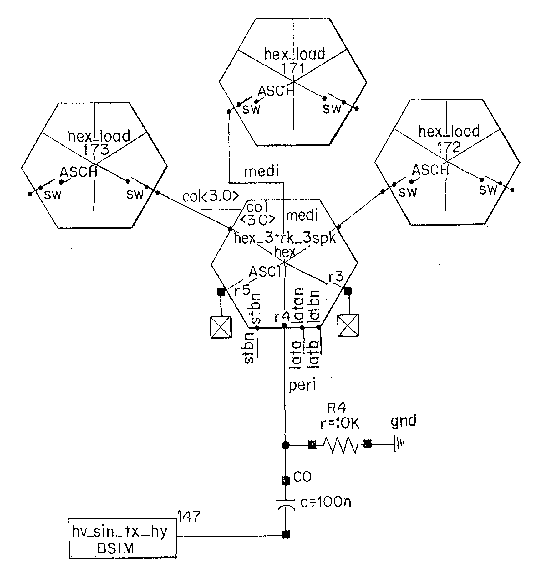 Switch for Aperture Control in Medical Diagnostic Ultrasound Imaging