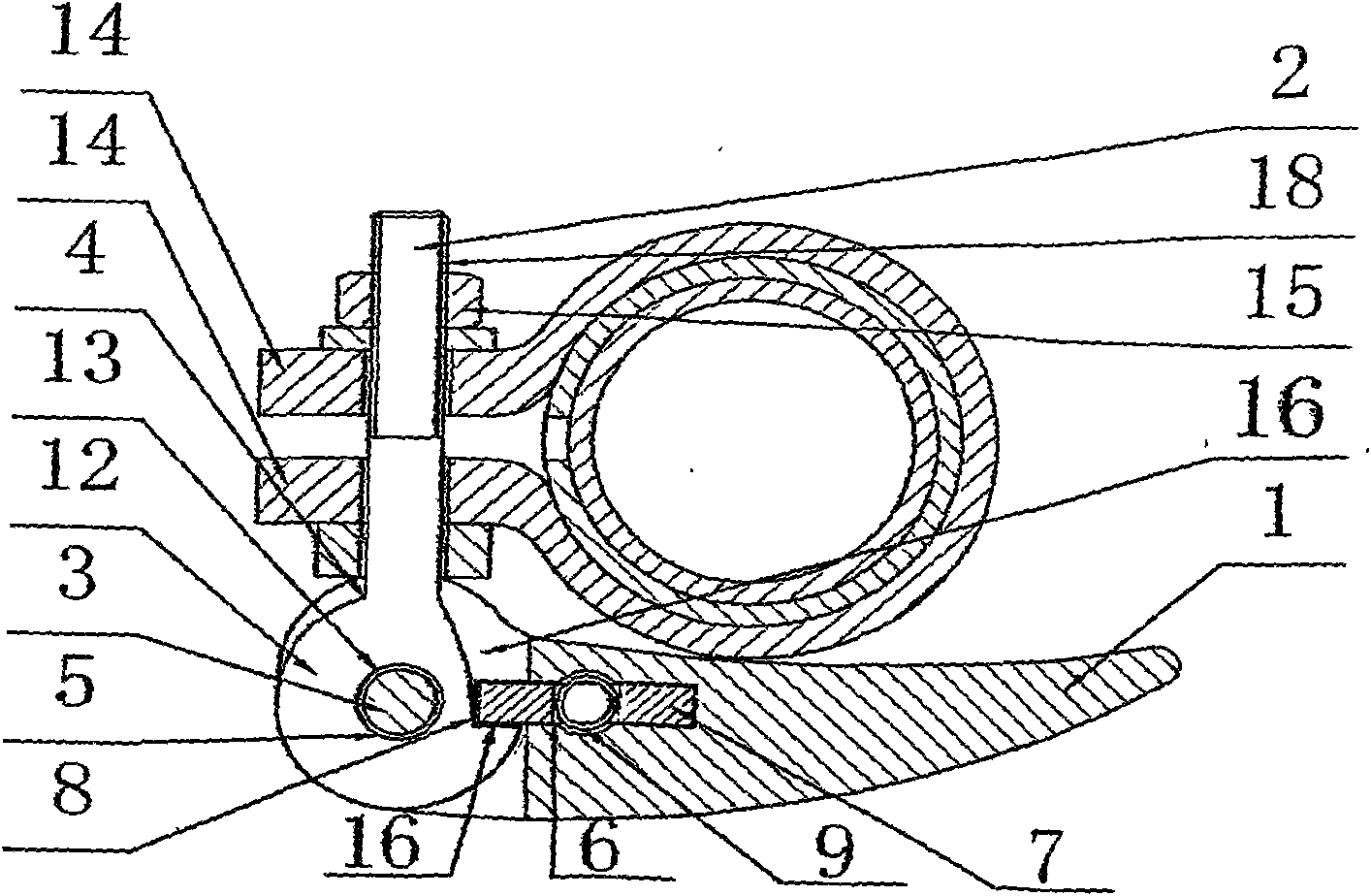 Handle with locking and safety devices for fast disassembling bicycle