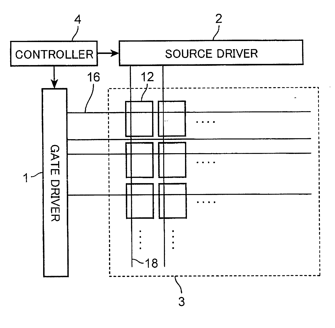 Display device and method for driving same