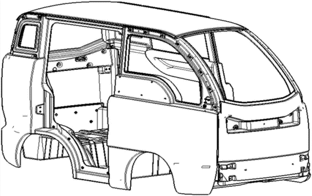 Method for manufacturing an automobile body system