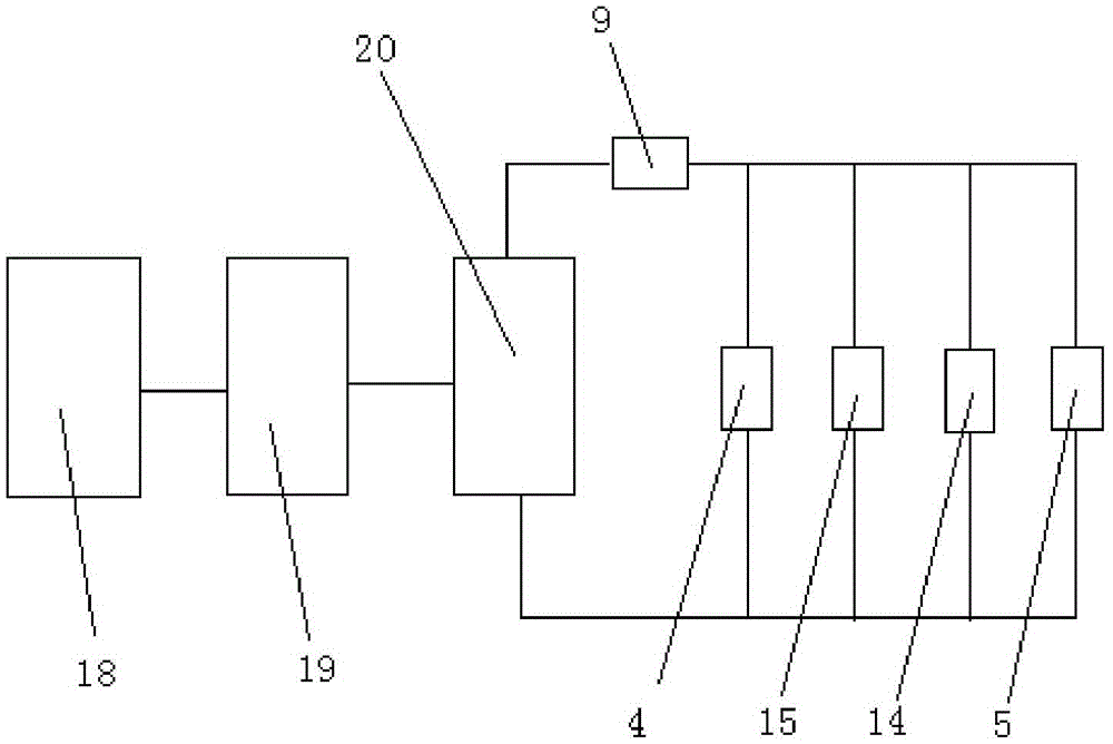 Energy-saving micro-concentrated-water reverse osmosis device and control method thereof