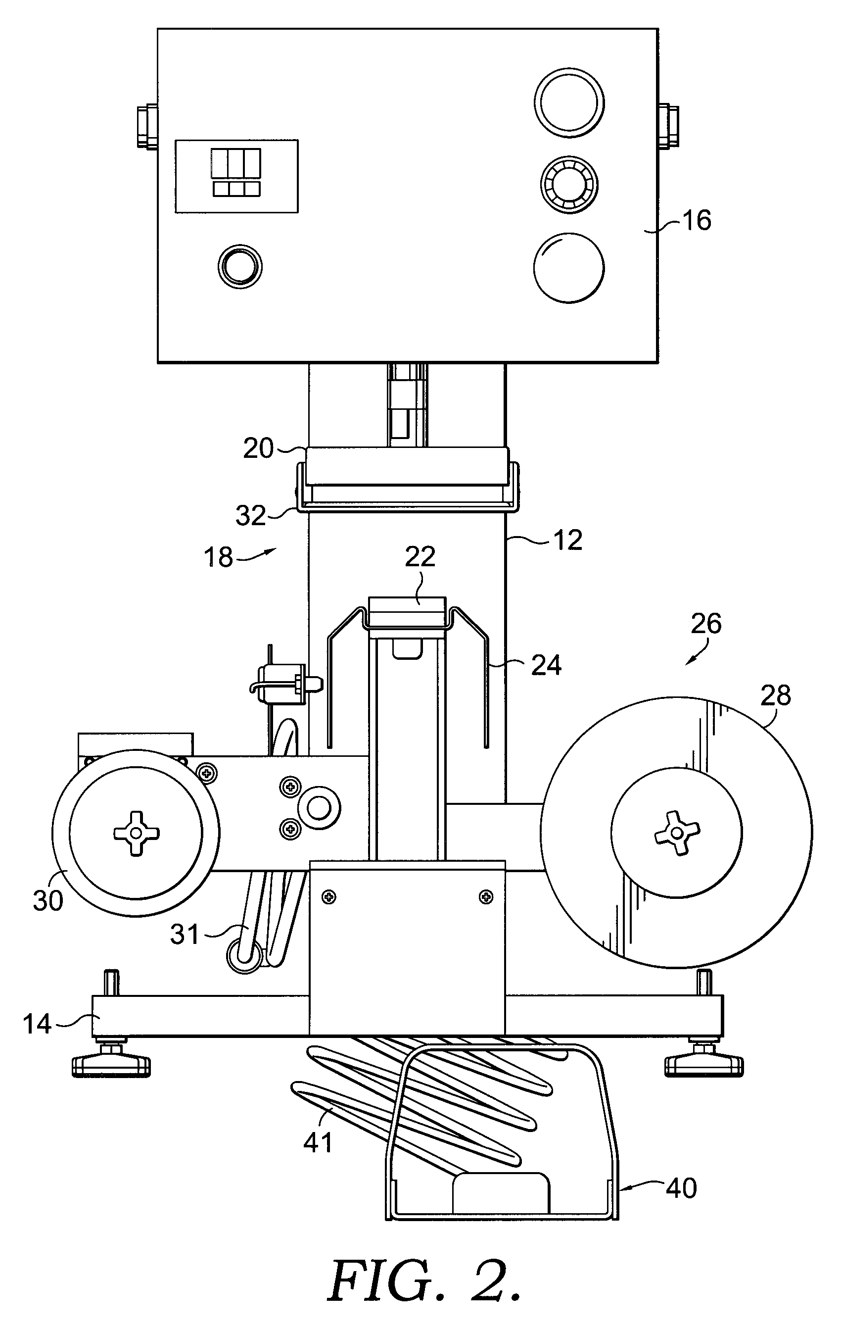 Roll-to-roll heat transfer machine