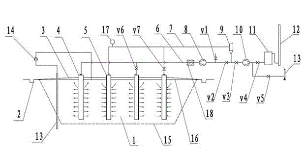 Aerobic bioreactor processing system and method for simple landfill