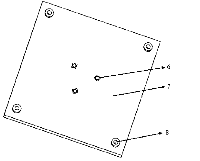 Three-degree of freedom flexible precision positioning workbench