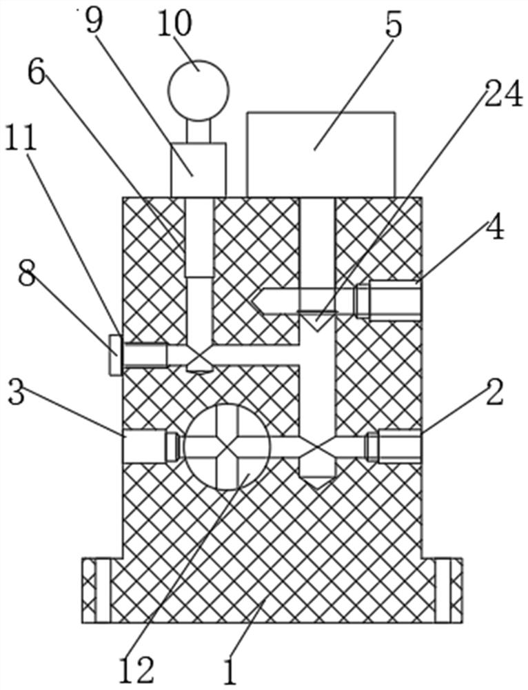 Impact test mechanism of steering oil pump