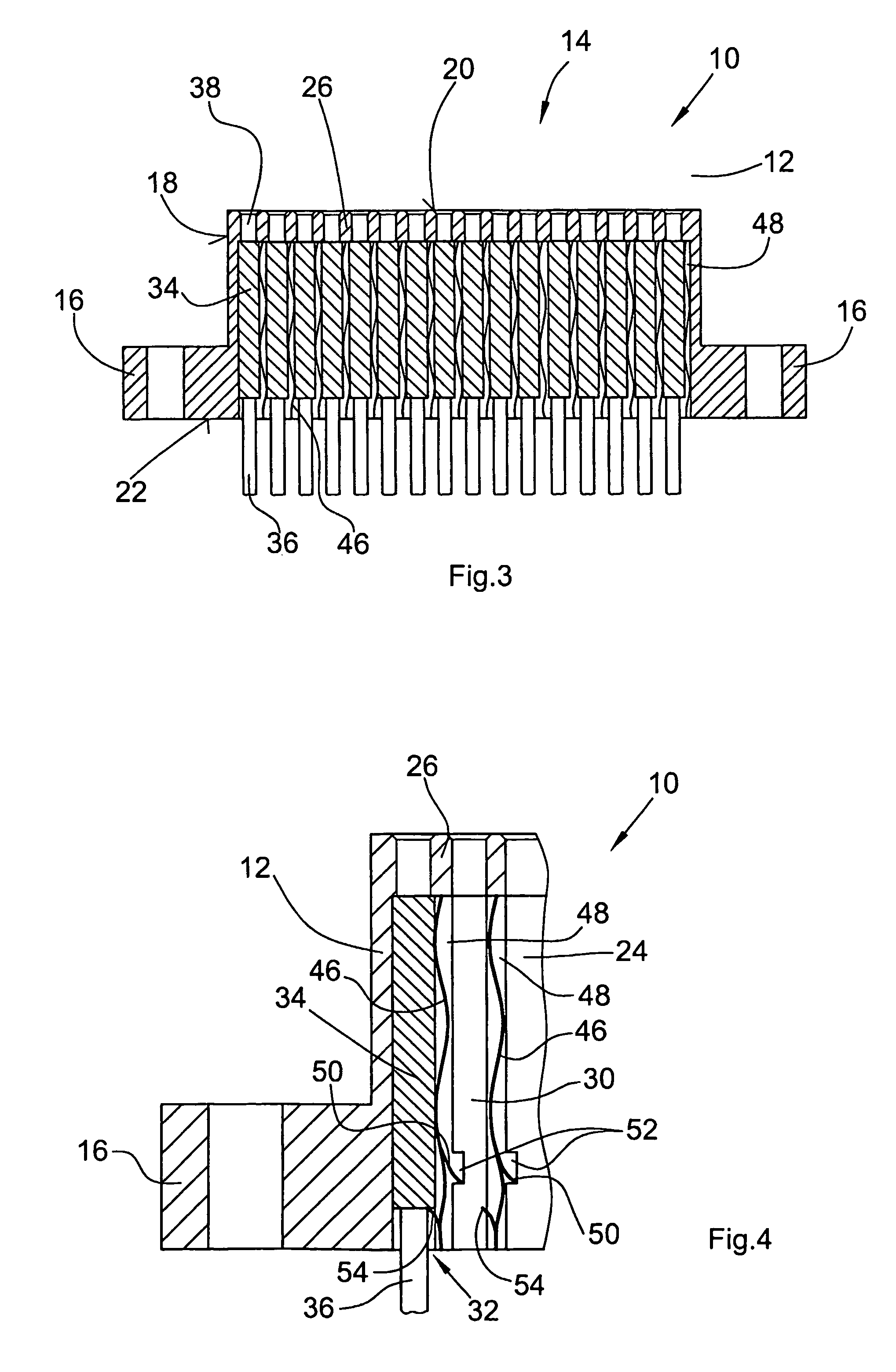 Socket connector for receiving a plurality of termination sockets for coaxial cables