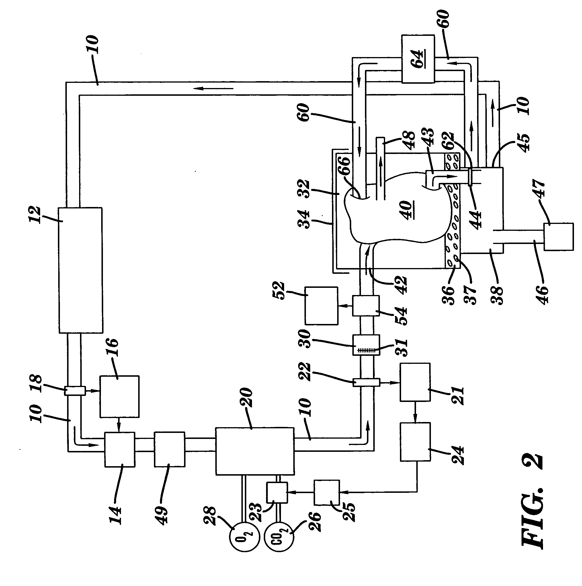 System for exsanguinous metabolic support of an organ or tissue