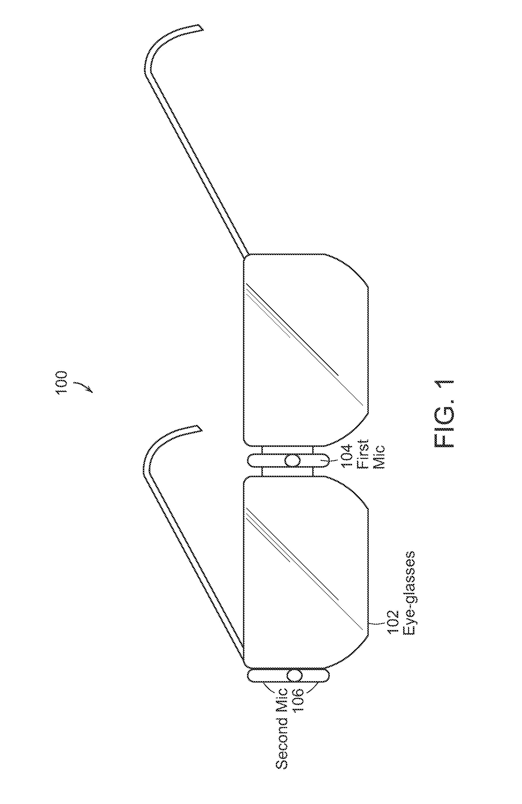 Eye Glasses With Microphone Array