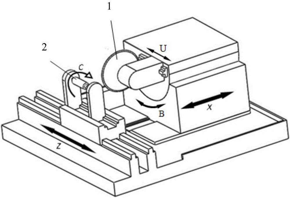 Method for conducting line-by-line milling on rotor tooth profile surface of large screw compressor along spiral line