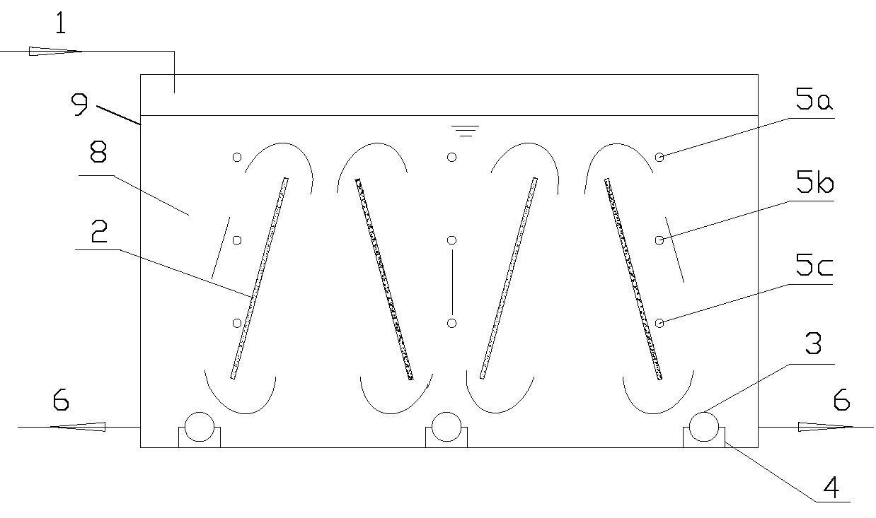 Annular flow aerobic granule sludge reactor